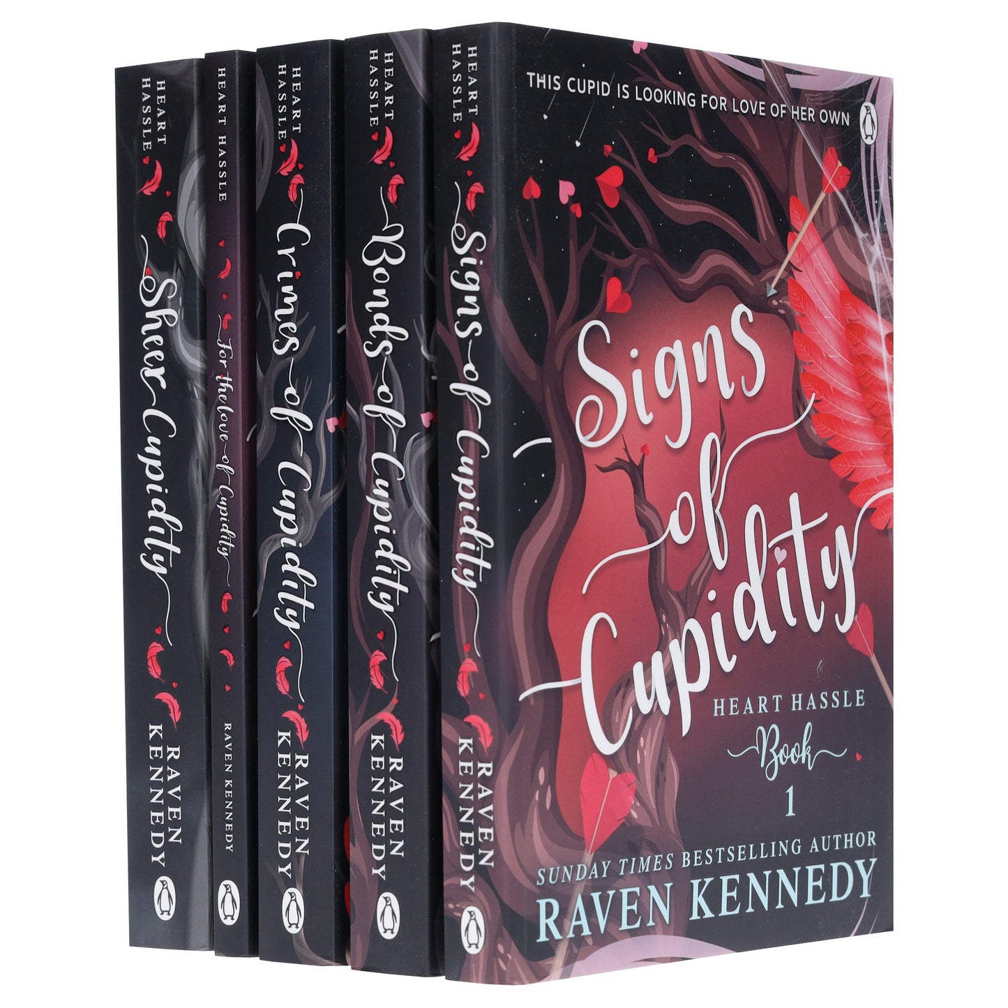 Heart Hassle Series by Raven Kennedy 5 Books Collection Set - Fiction - Paperback