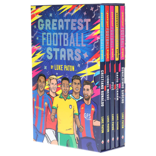 The Greatest Football Stars Series: 5 Books Collection Box Set - Ages 7-9 - Paperback