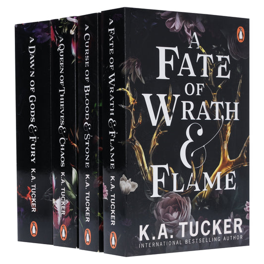 Fate & Flame Series by K.A. Tucker 4 Books Collection Set - Fiction - Paperback