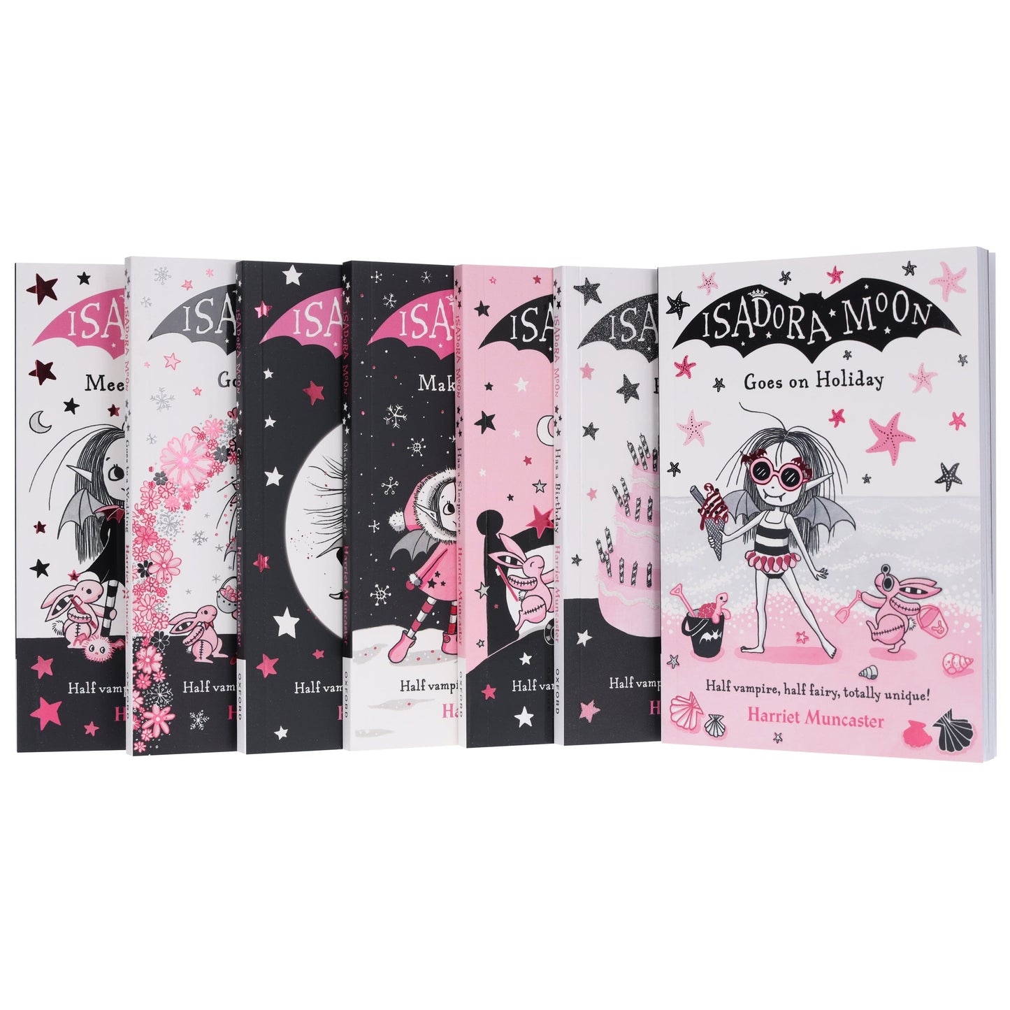 Isadora Moon (Set 2) by Harriet Muncaster: 7 Books Collection Set - Ages 5-7 - Paperback