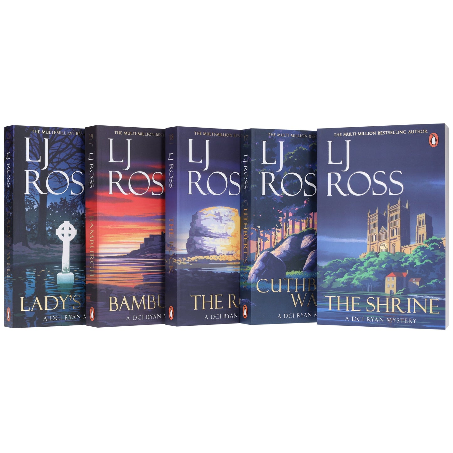 The DCI Ryan Mysteries (Book 16-20) By LJ Ross 5 Books Collection Set - Fiction - Paperback