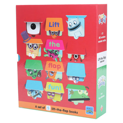 Numberblocks and Alphablocks Lift-the-Flap 5 Books Collection Set By Sweet Cherry Publishing - Ages 3 years and up - Board Book 0-5 Sweet Cherry Publishing