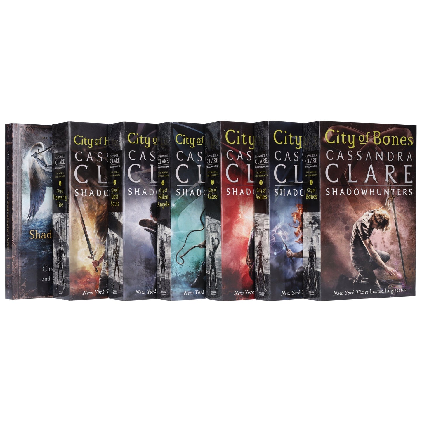 Shadowhunters by Cassandra Clare - The Mortal Instruments 7 Books Box Set - Ages 14+ - Paperback