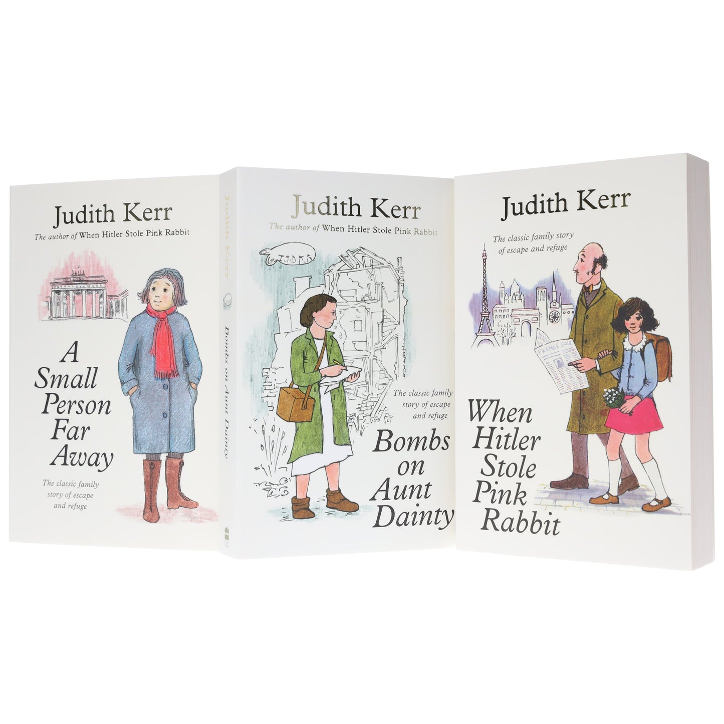 Out Of The Hitler Time by Judith Kerr 3 Books Set – Ages 9-14 – Paperback