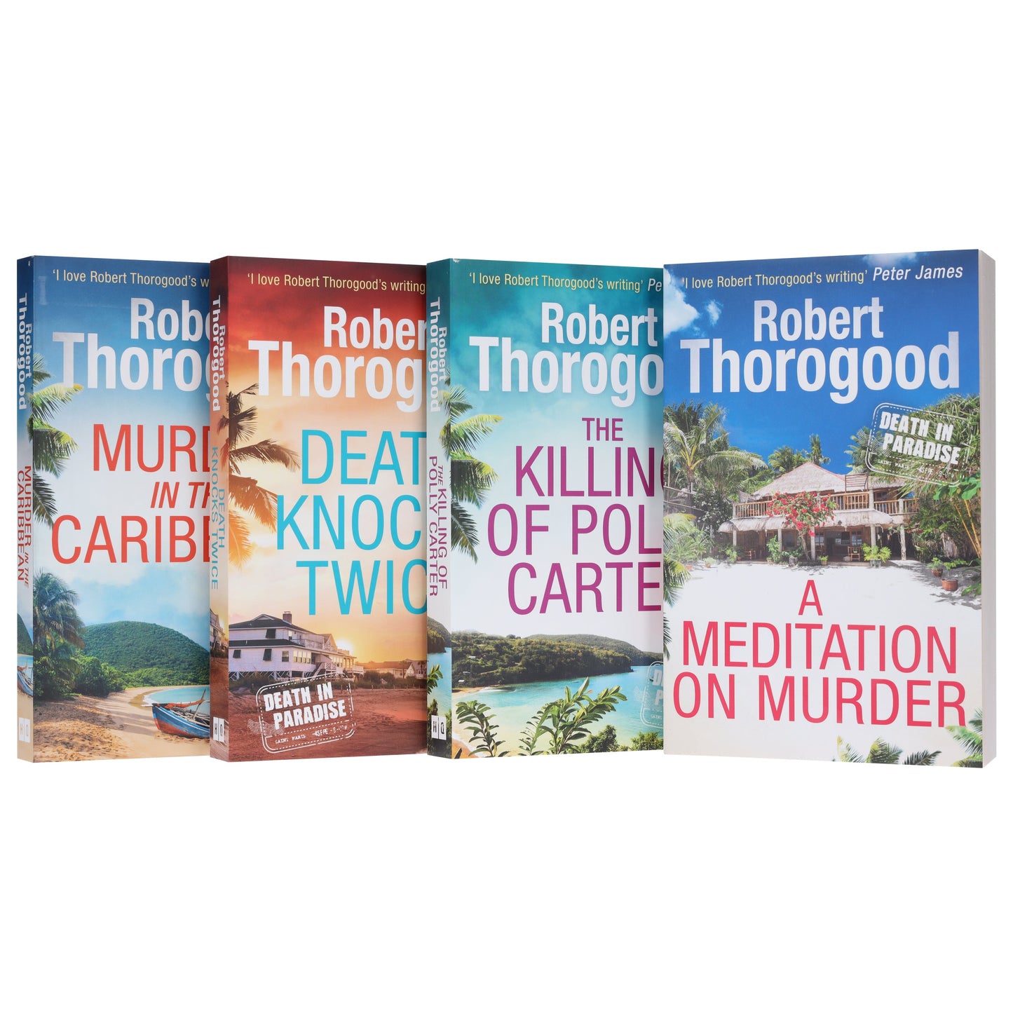 羅伯特·索羅古德 (Robert Thorogood) 著《天堂島之死》4 冊套裝 - 小說 - 平裝本