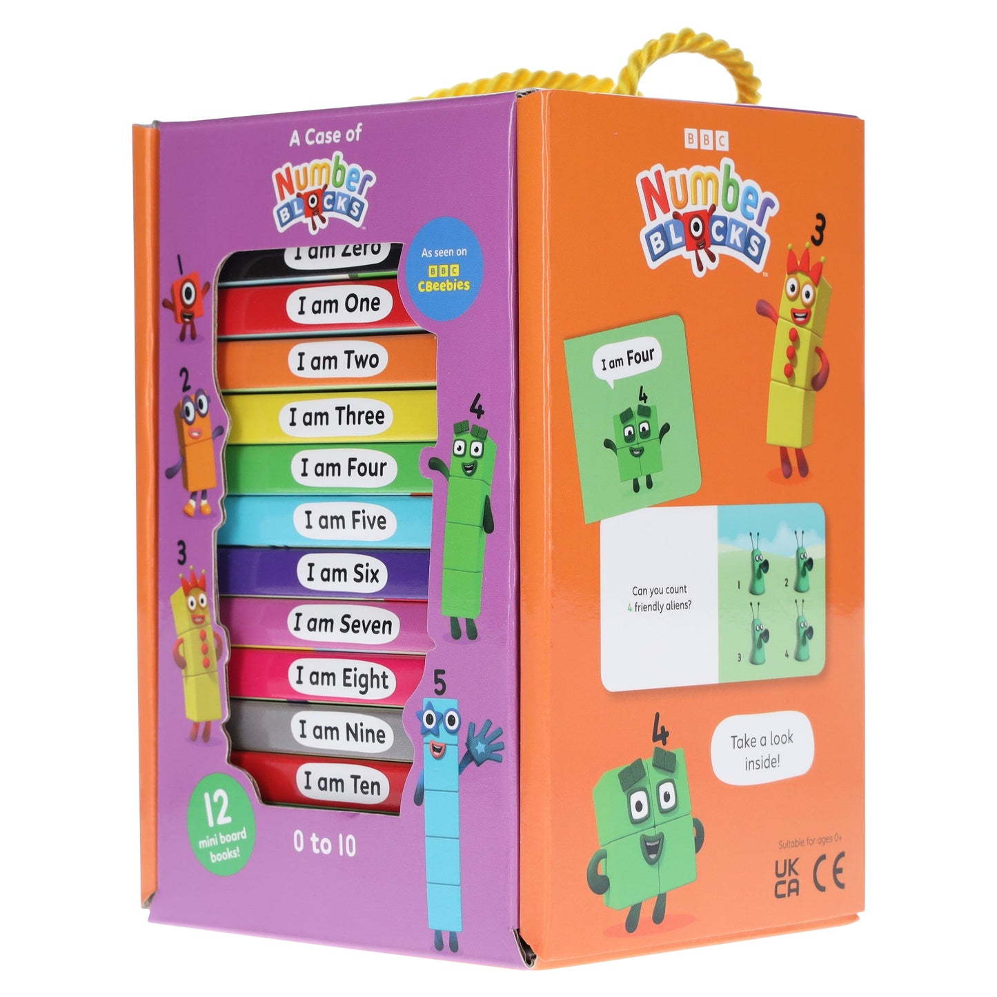 A Case of Numberblocks 12 Mini Books Collection Box Set - Ages 0-5 - Board Book