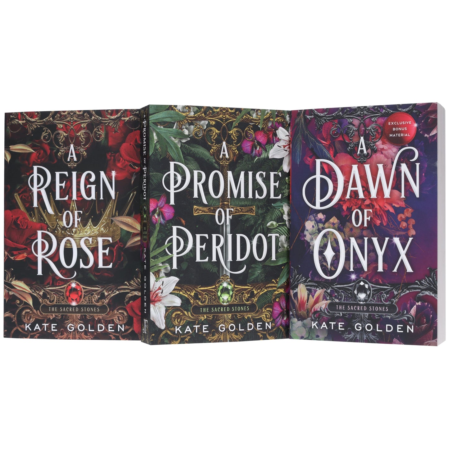 Sacred Stones Trilogy by Kate Golden: 3 Books Collection Set - Fiction - Paperback