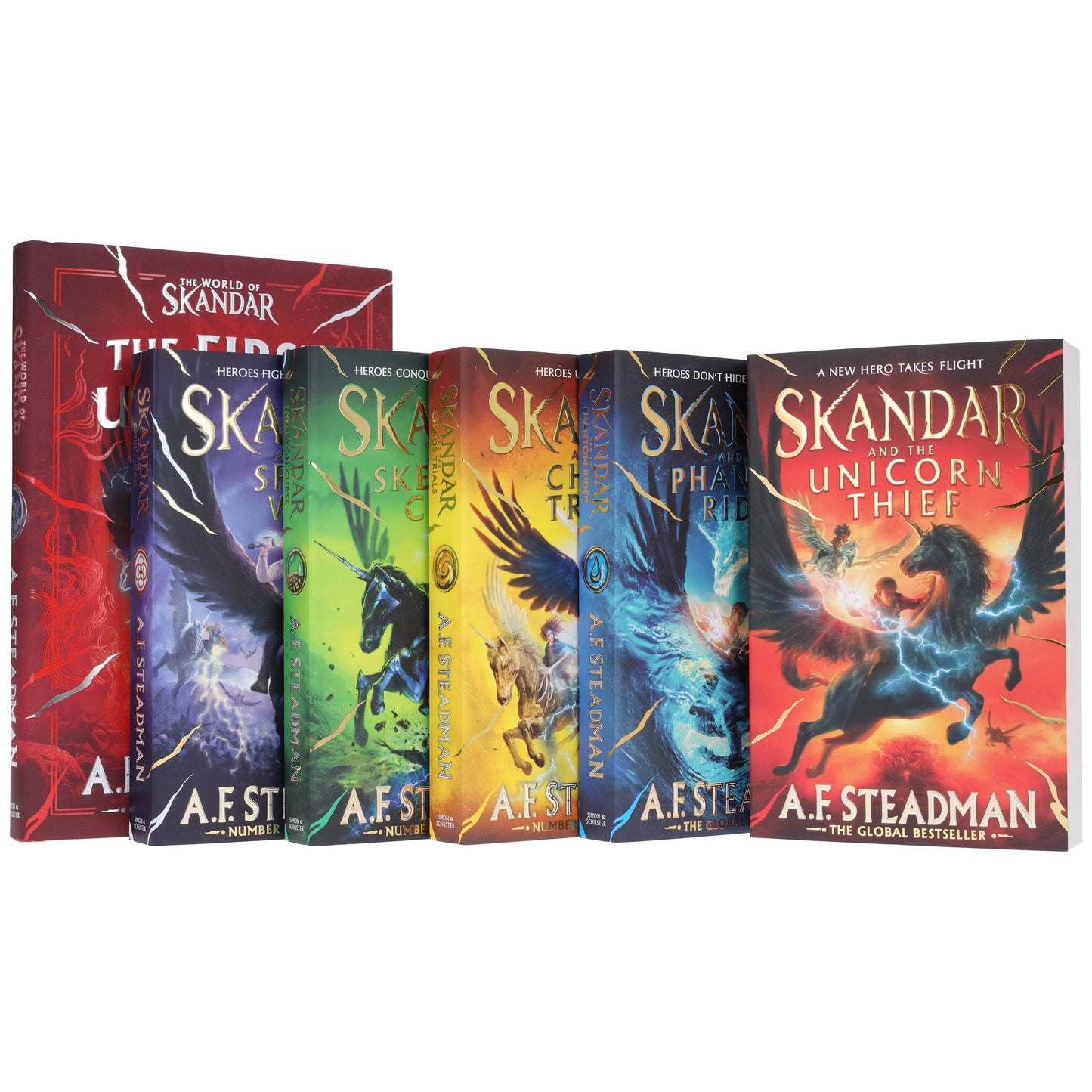 Skandar Series By A.F. Steadman 6 Books Collection Set - Ages 9-12 - Paperback/Hardback
