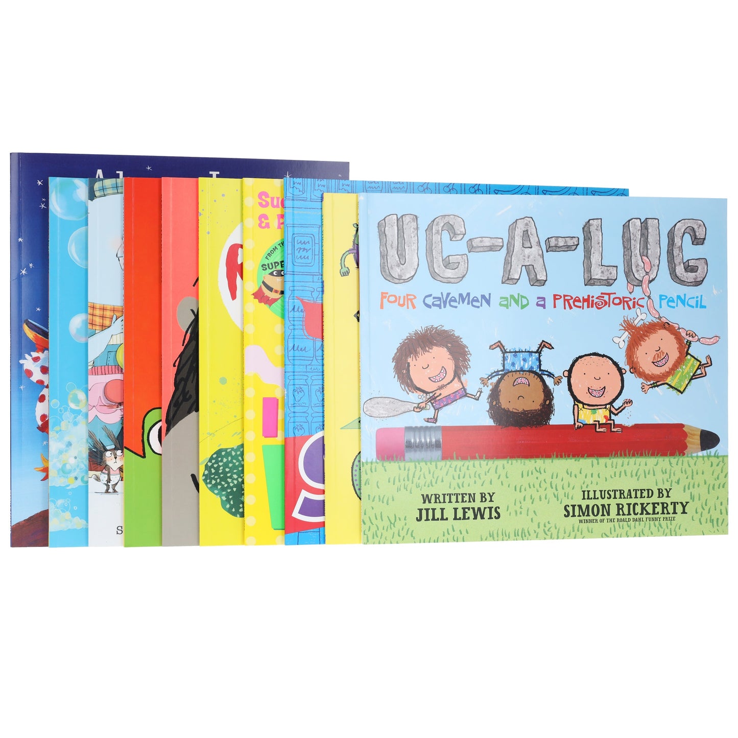 Giggles Galore Collection Illustrated 10 Picture Books Set - Ages 3+ - Paperback
