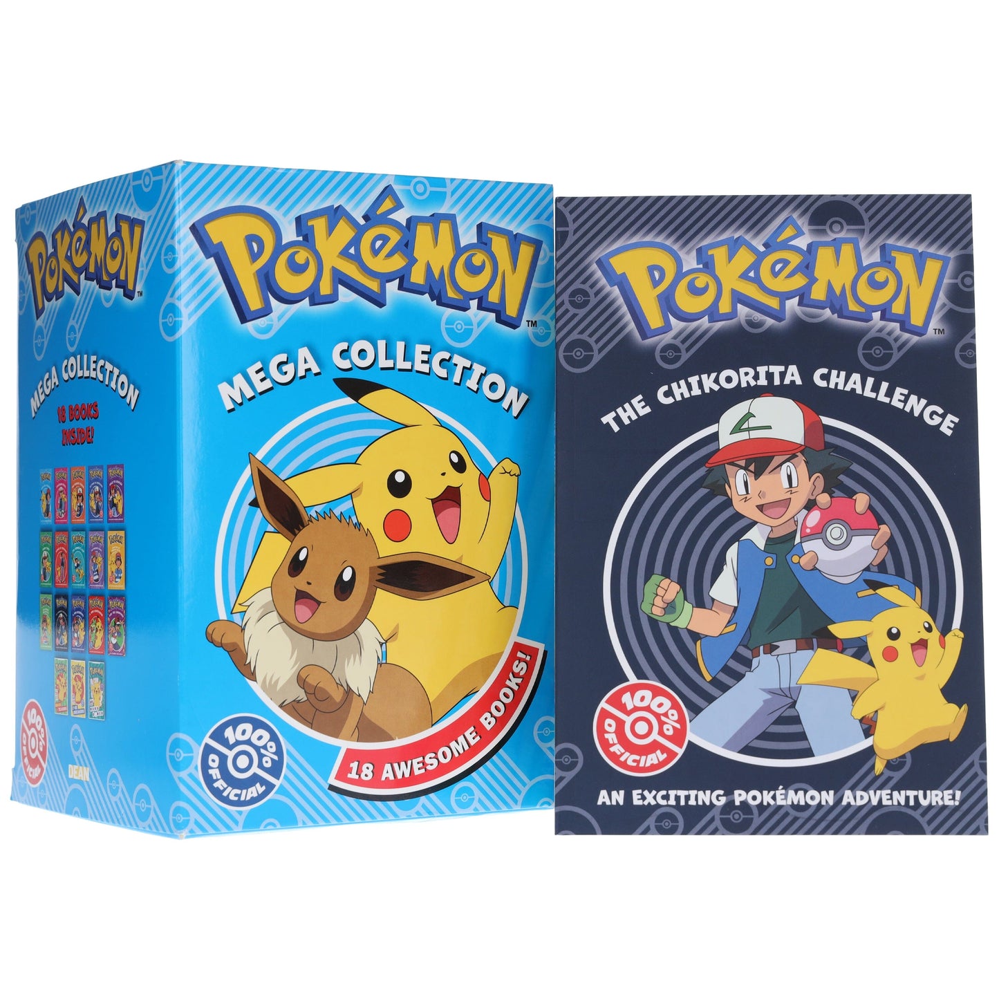 Pokemon Mega Collection 18 Books Box Set - Ages 5-8 - Paperback