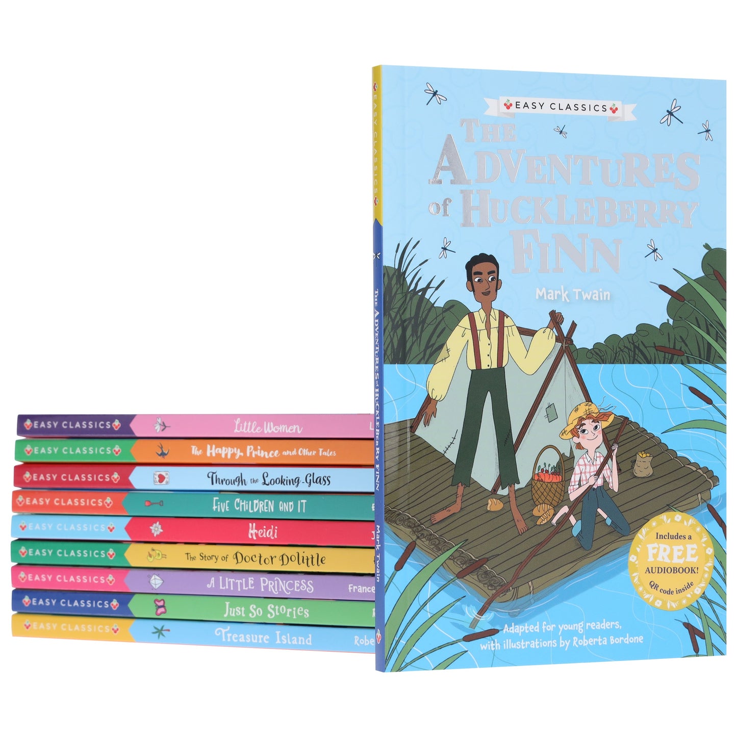 The Children's Easy Classics (Volume 2) 10 Books Collection Box Set (Includes Free Audiobooks!) - Ages 7-9 - Paperback
