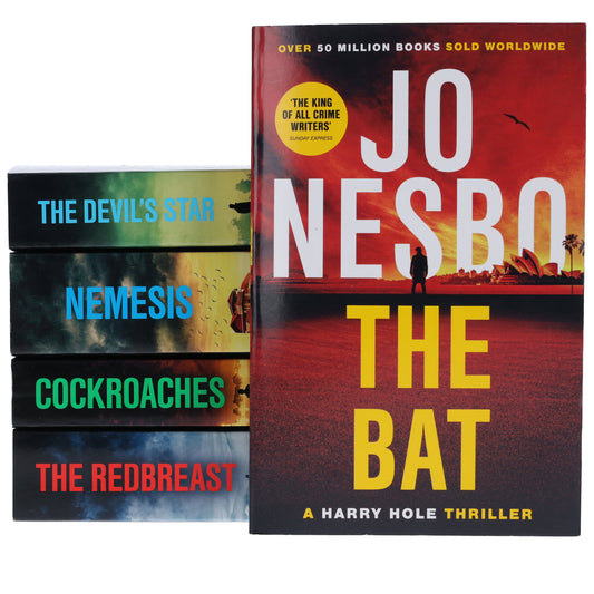 Harry Hole Series (Book 1-5) By Jo Nesbo: 5 Books Collection Set - Fiction - Paperback Fiction Penguin