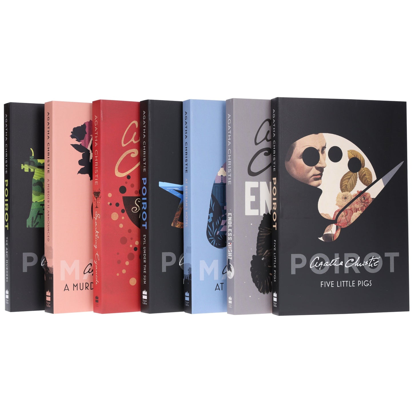 七宗罪：阿加莎·克里斯蒂的赫爾克里·波洛系列：7 本書合集盒裝 - 小說 - 平裝