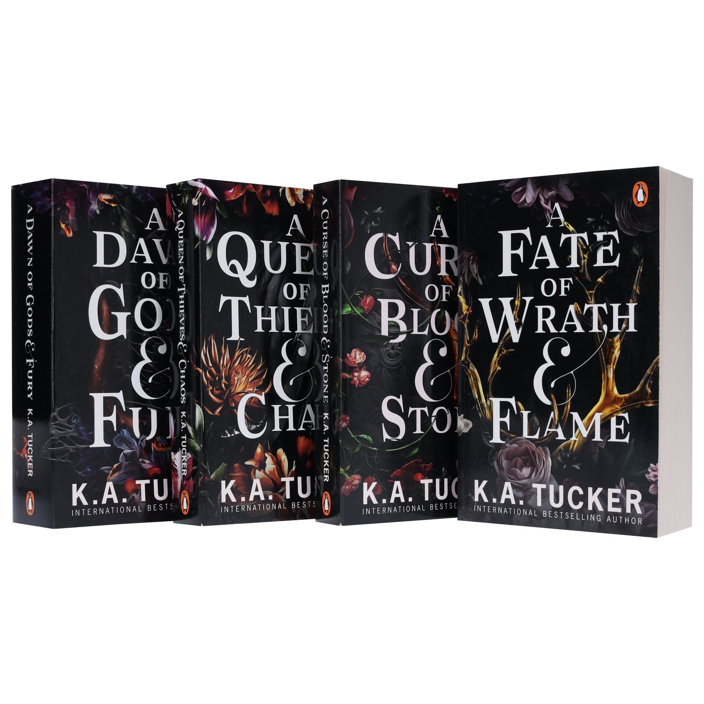 Fate & Flame Series by K.A. Tucker 4 Books Collection Set - Fiction - Paperback