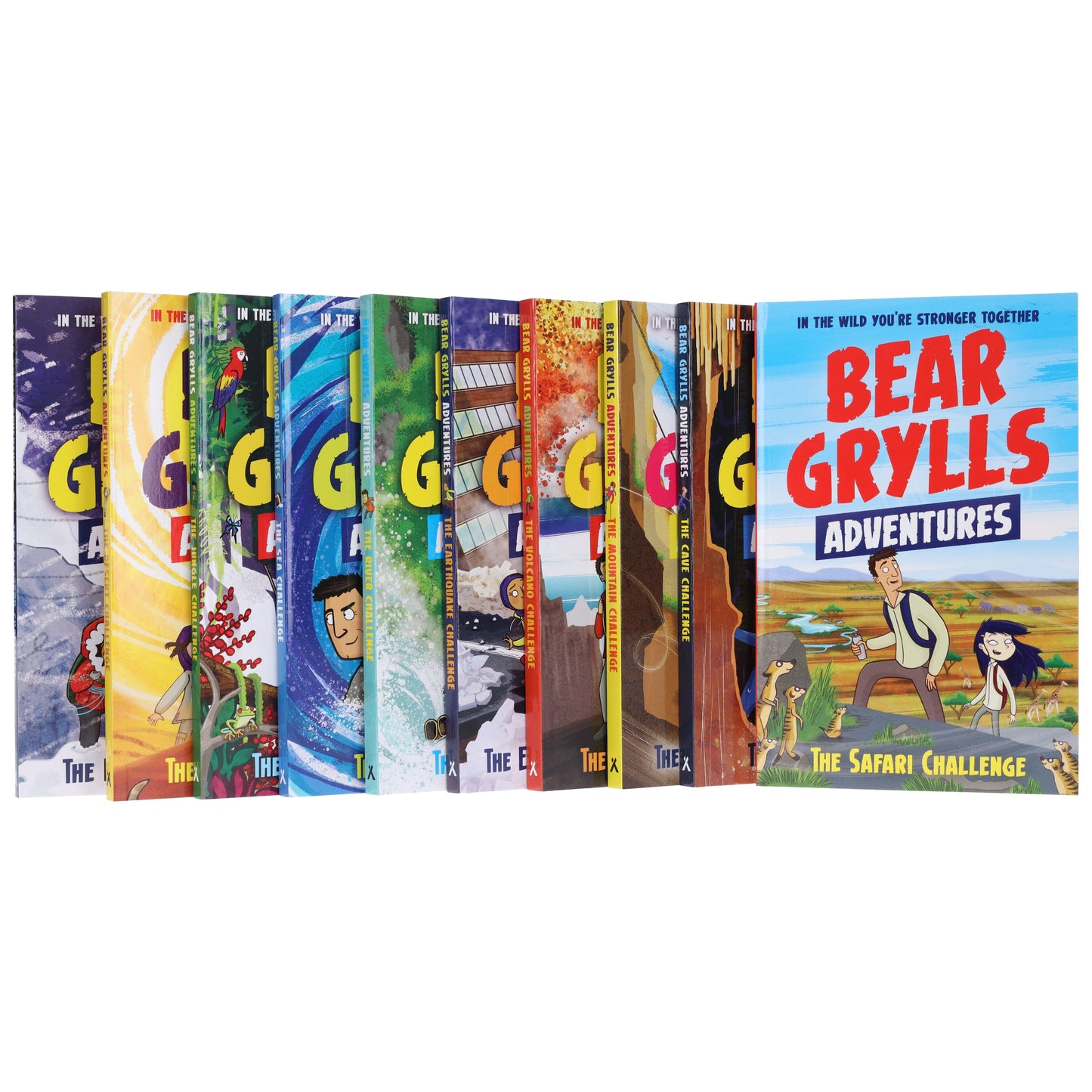 Bear Grylls Adventure Series 10 Books Collection Set - Ages 7-9 - Paperback