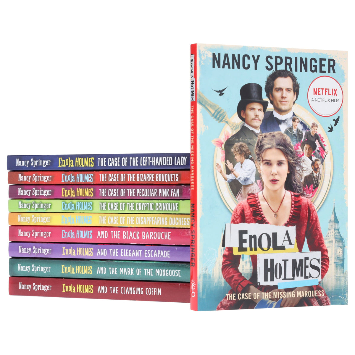 Enola Holmes Mysteries Series By Nancy Springer 10 Books Collection Set - Ages 9+ - Paperback