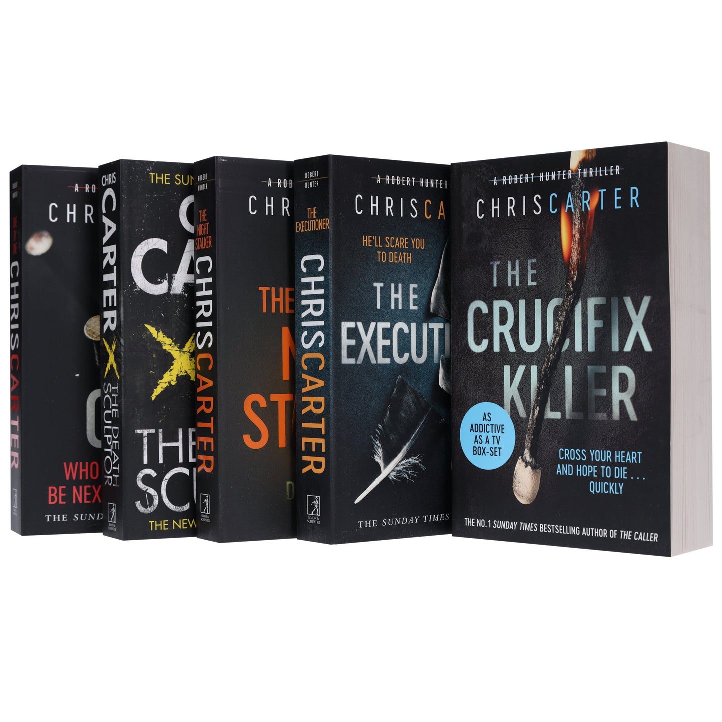Robert Hunter Series Vol. 1-5 by Chris Carter 5 Books Collection Set - Fiction - Paperback