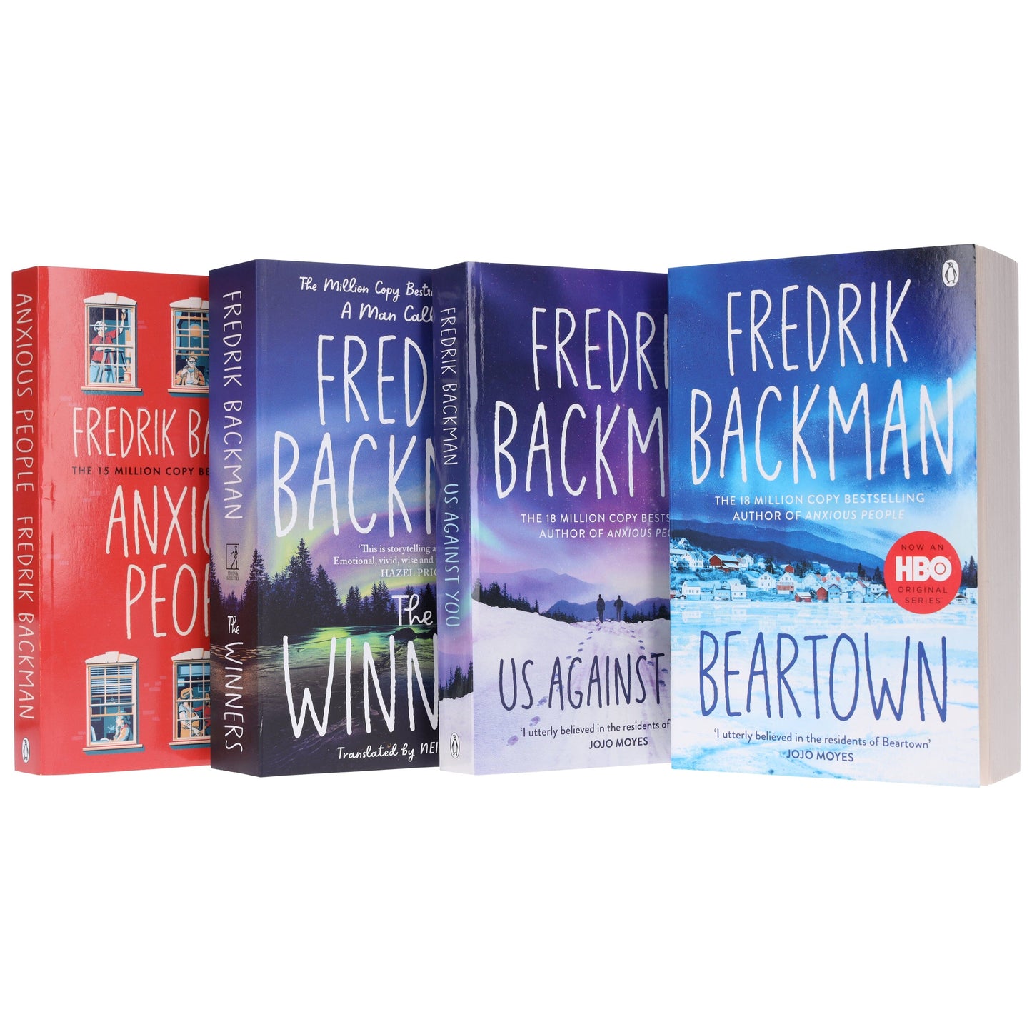 Fredrik Backman 4 本書收藏套裝 - 小說 - 平裝本