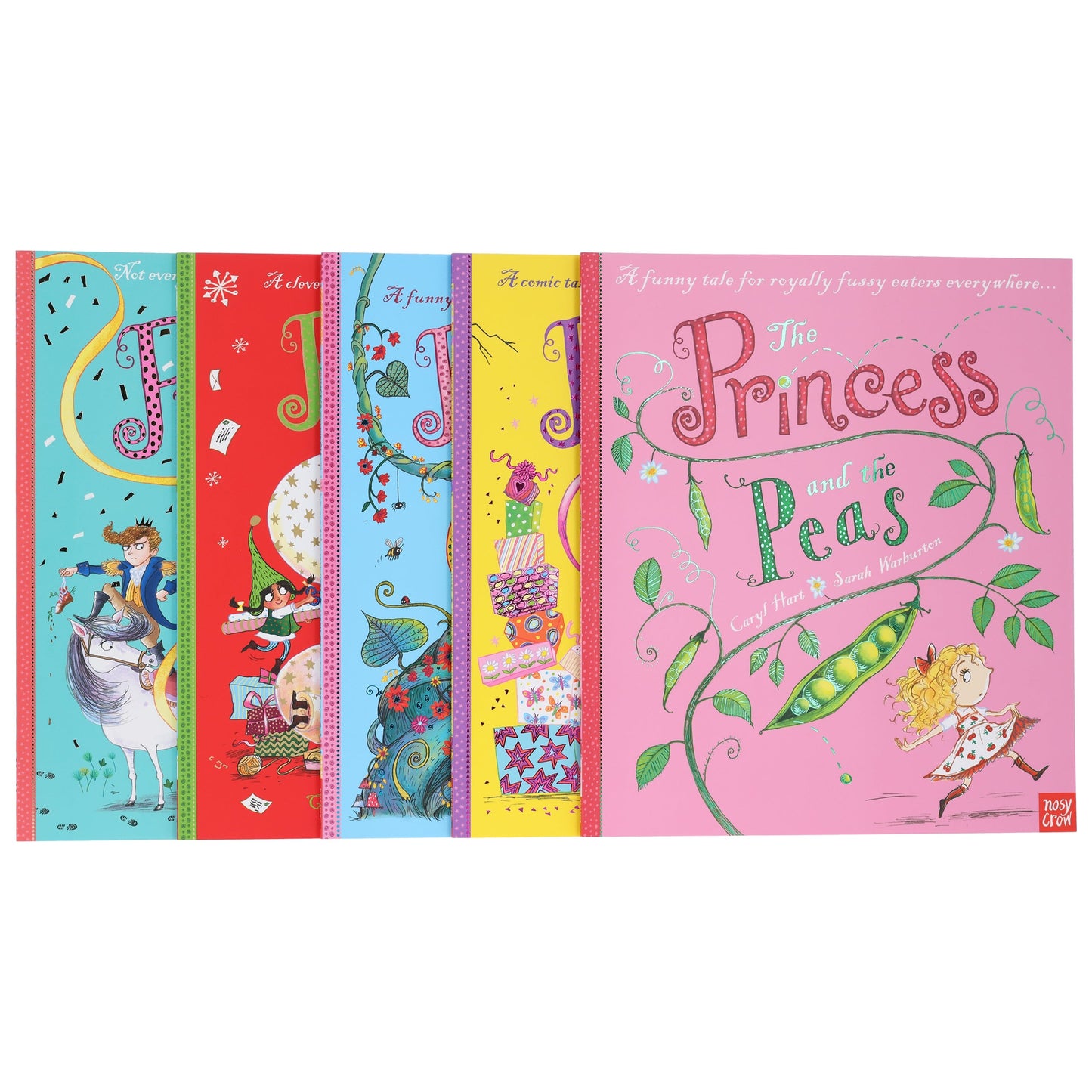 The Princess Series By Caryl Hart Illustrated 5 Books Collection Set - Ages 3-5 - Paperback