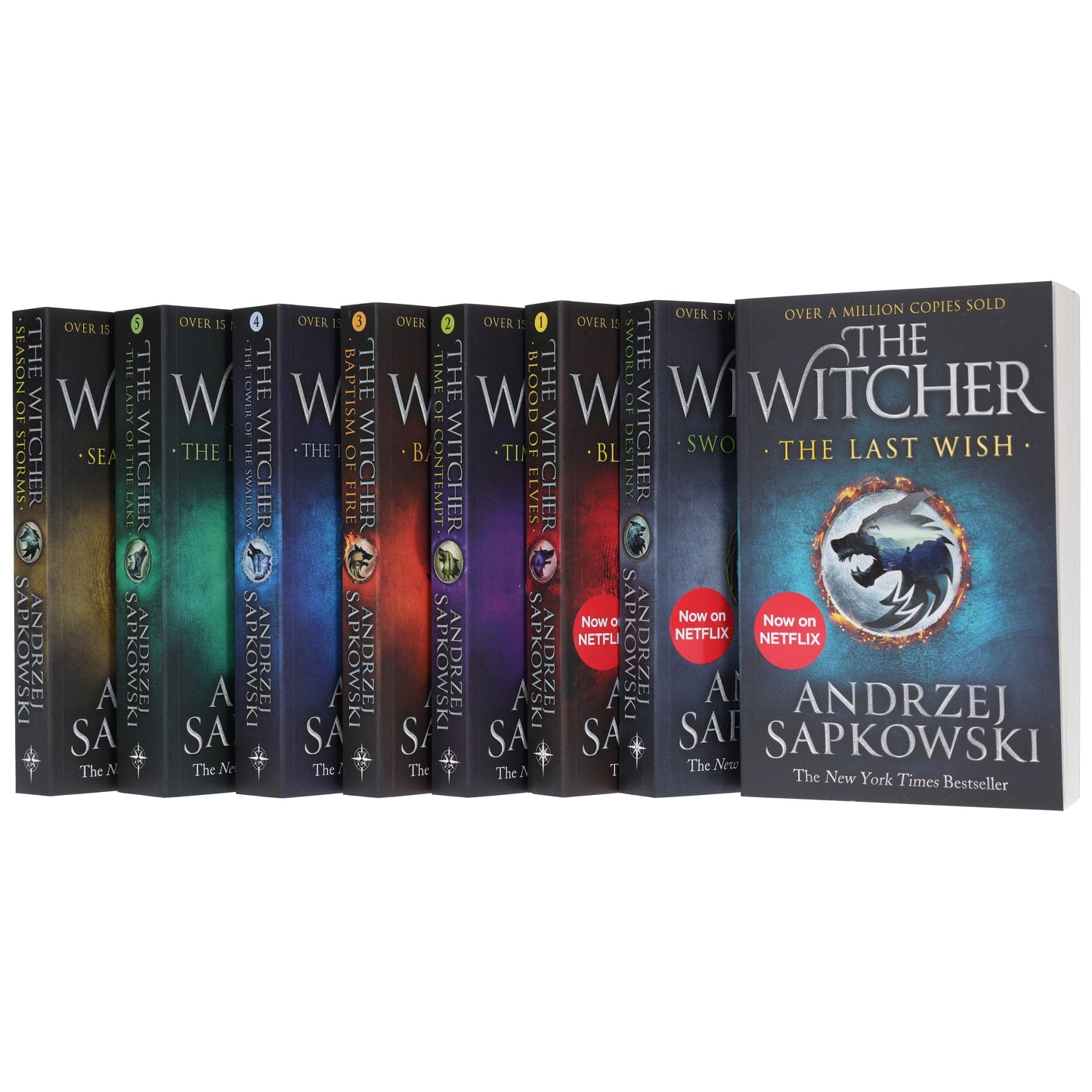 The Witcher Complete Series By Andrzej Sapkowski 8 Books Box Set Collection - Fiction - Paperback