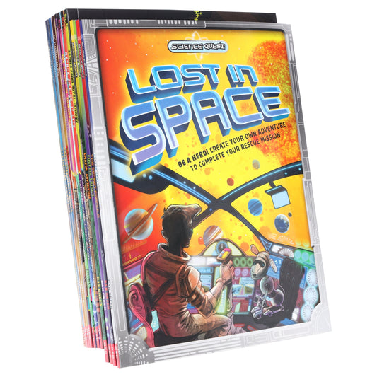 Quest Adventure Science, Maths and History 12 Books Collection - Age 7+ - Paperback