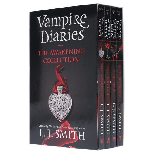 Vampire Diaries: The Awakening Collection By L J Smith: 4 Books Set - Ages 12-17 - Paperback Fiction Hodder & Stoughton