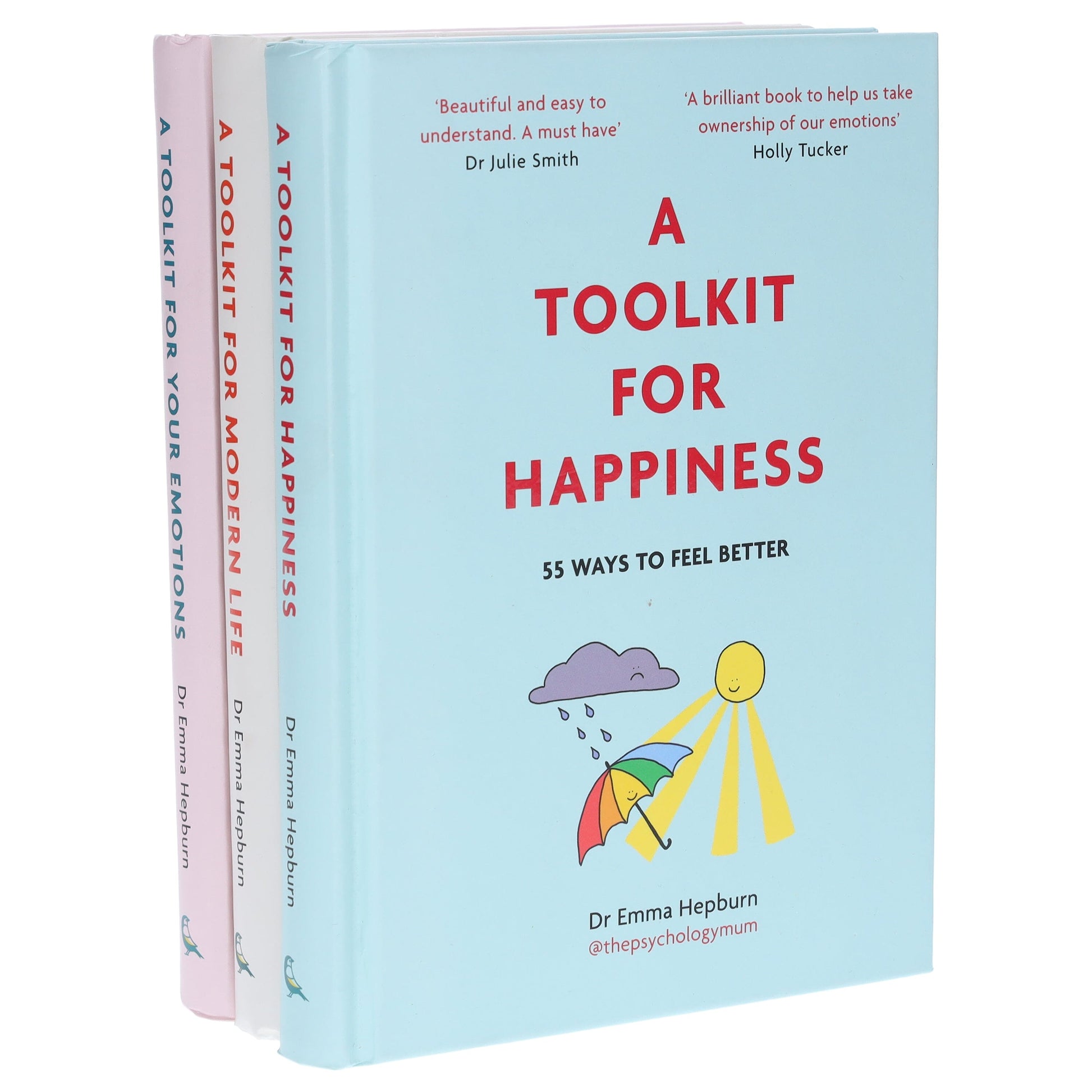 Dr Emma Hepburn: A Toolkit for Modern Life, Happiness & Your Emotions 3 Books Collection Set - Non Fiction - Hardback Non-Fiction Hachette