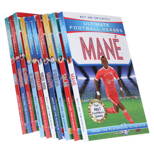 Ultimate Football Heroes Series 2 By Matt & Tom Oldfield: 10 Books Collection Set - Ages 7-12 - Paperback 7-9 Bonnier Books Ltd