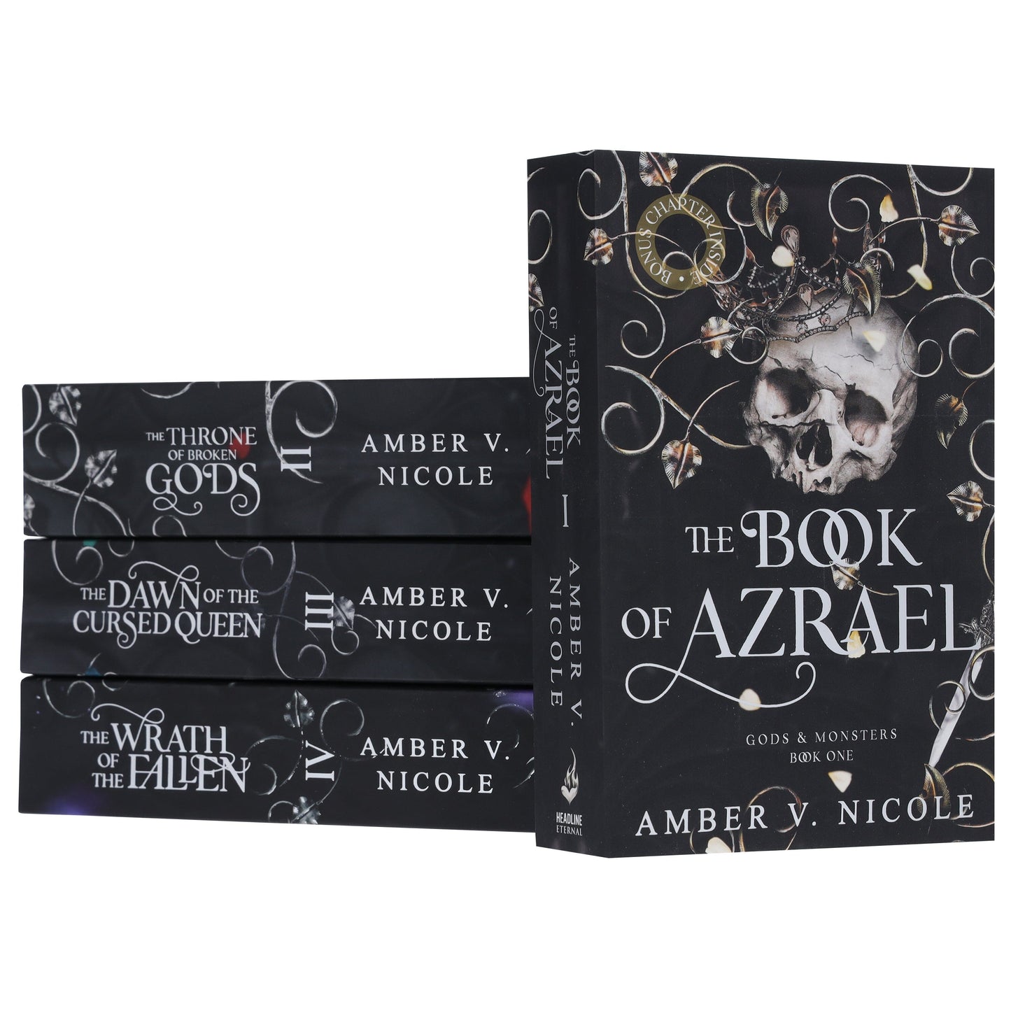 Gods & Monsters Series By Amber V. Nicole 4 Books Collection Set - Fiction - Paperback