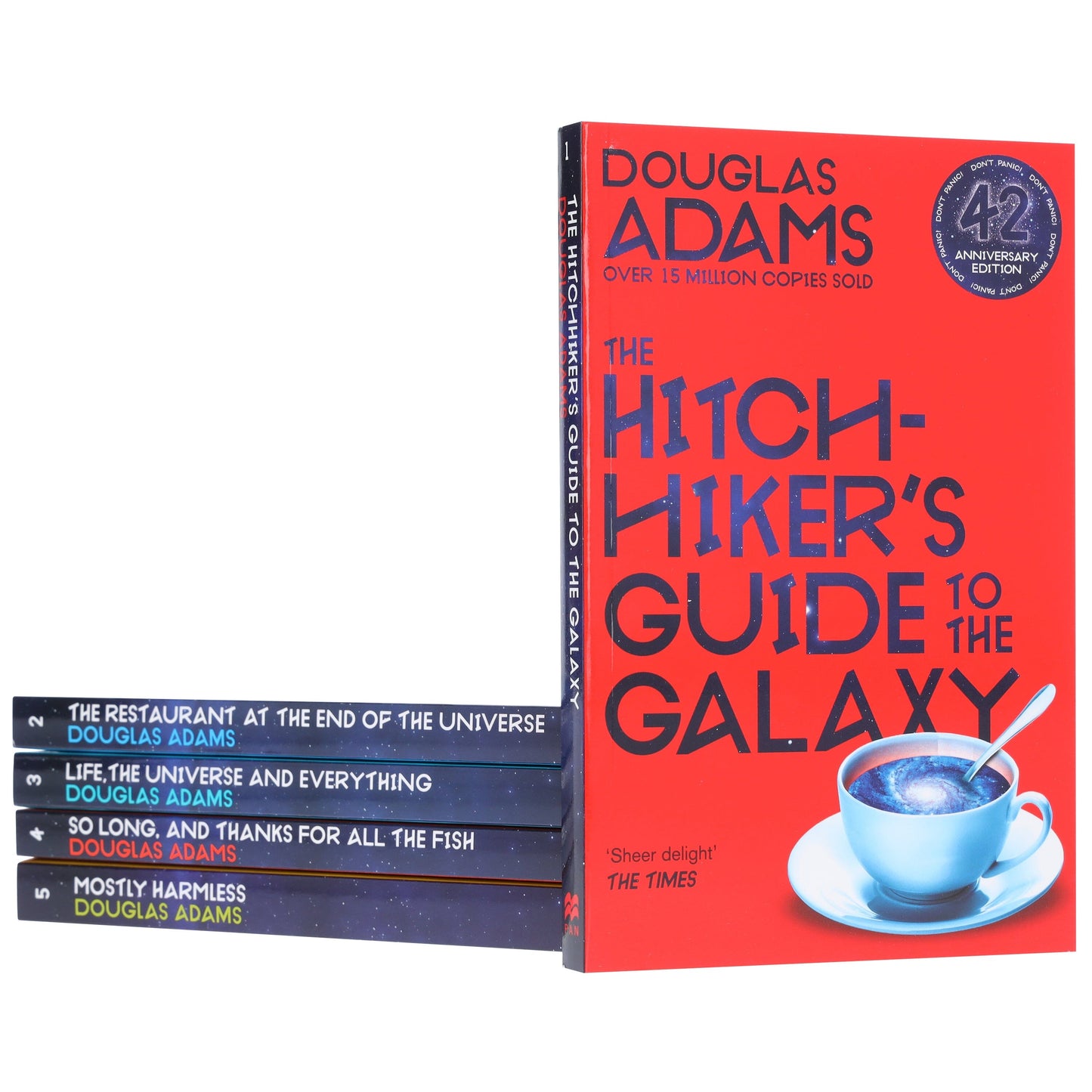 道格拉斯亞當斯所著《銀河系漫遊指南》：全集 1-5 冊套裝 - 小說 - 平裝本