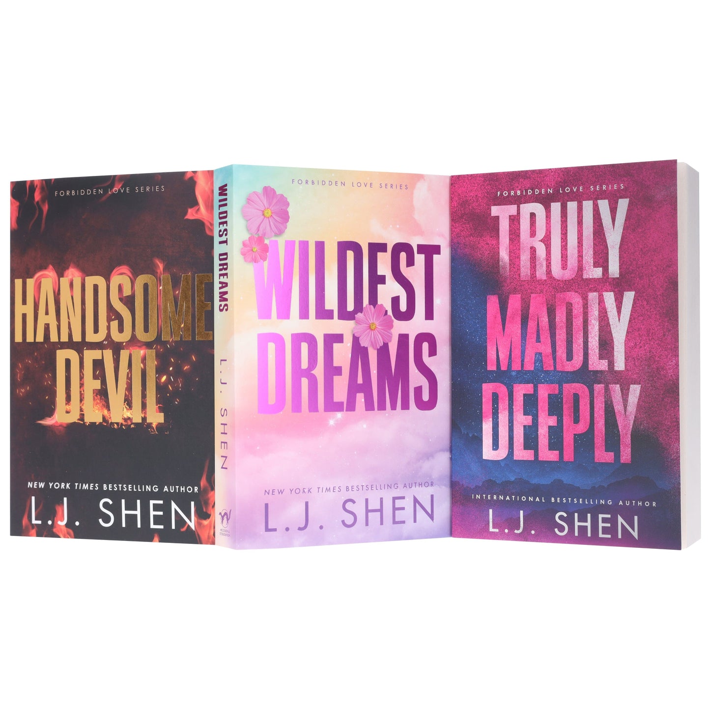 Forbidden Love Series by L.J. Shen 3 Books Collection Set - Fiction - Paperback