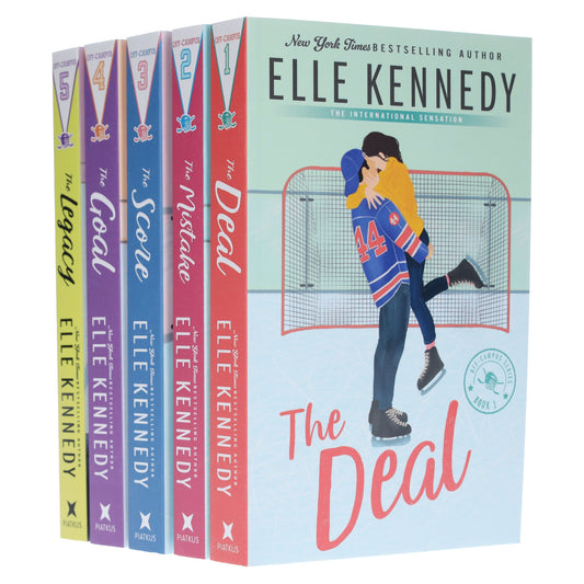 Off-Campus Series By Elle Kennedy 5 Books Collection Set - Fiction - Paperback Fiction Bloom Books