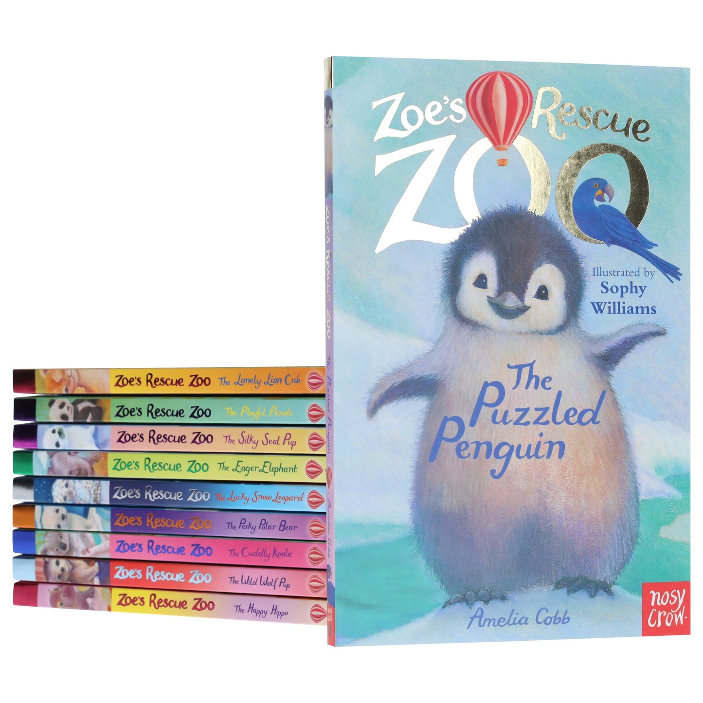Zoes Rescue Zoo Series 1 By Amelia Cobb 10 Books Collection Set - Ages 5-7 - Paperback