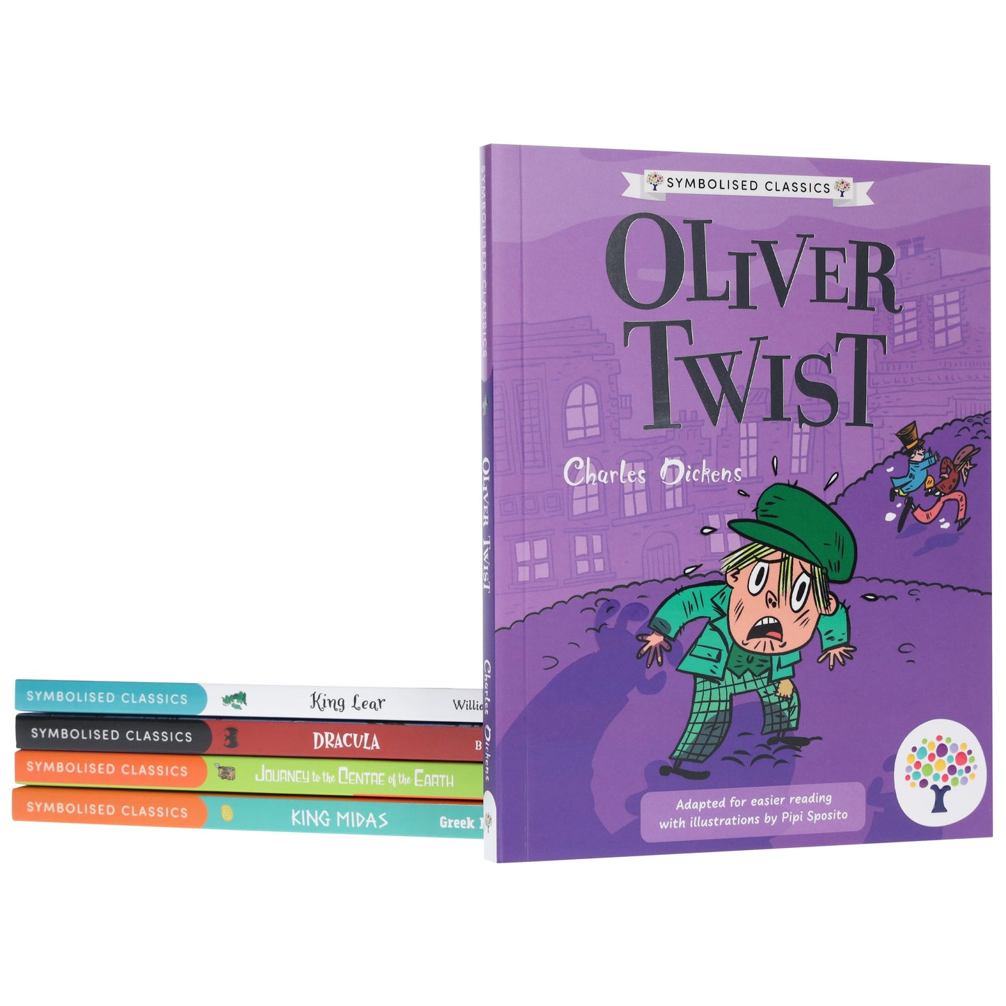 Symbolised Classics Reading Library: The Starter Collection (Volume 2) 5 Books Box Set - Ages 5+ - Paperback