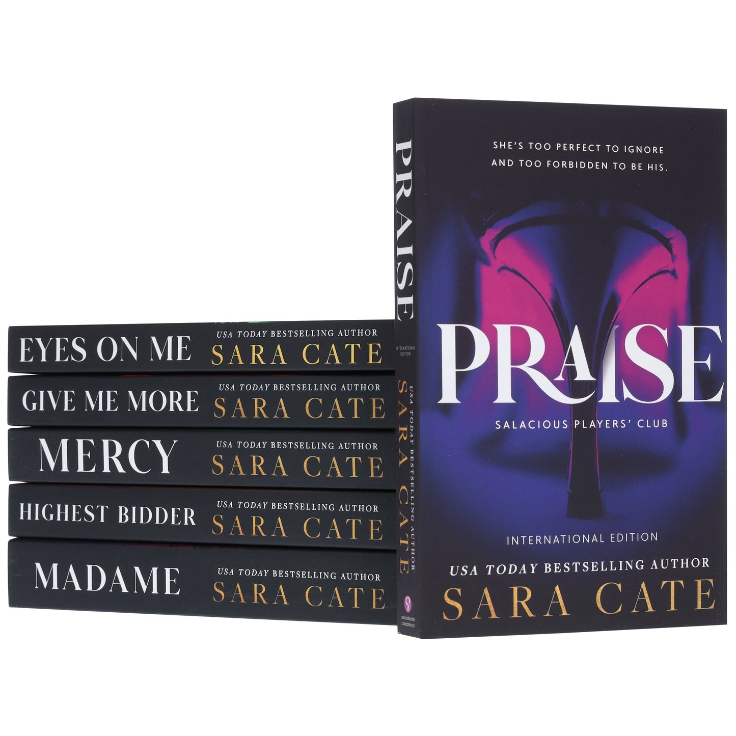 Salacious Players' Club Series By Sara Cate 6 Books Collection Set - Fiction - Paperback