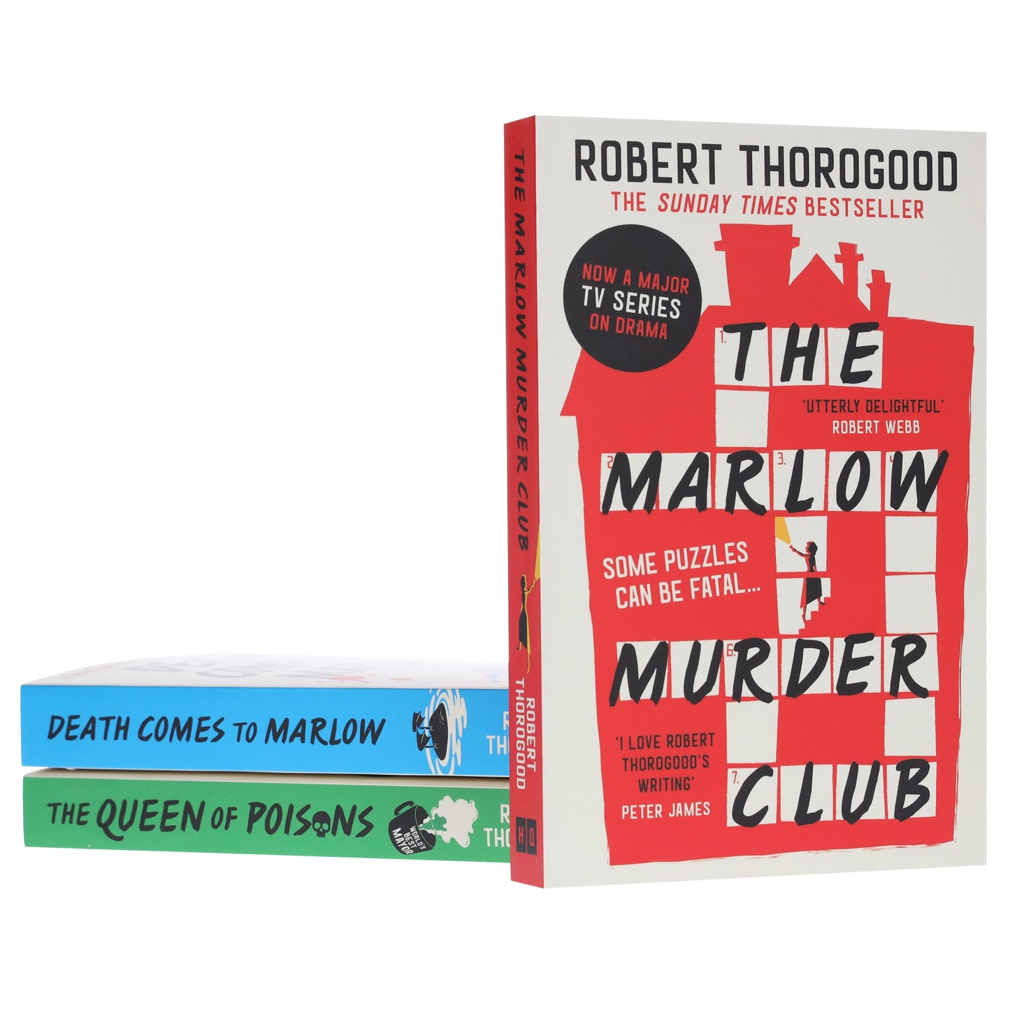 The Marlow Murder Club Mysteries By Robert Thorogood 3 Books Collection Set - Fiction - Paperback