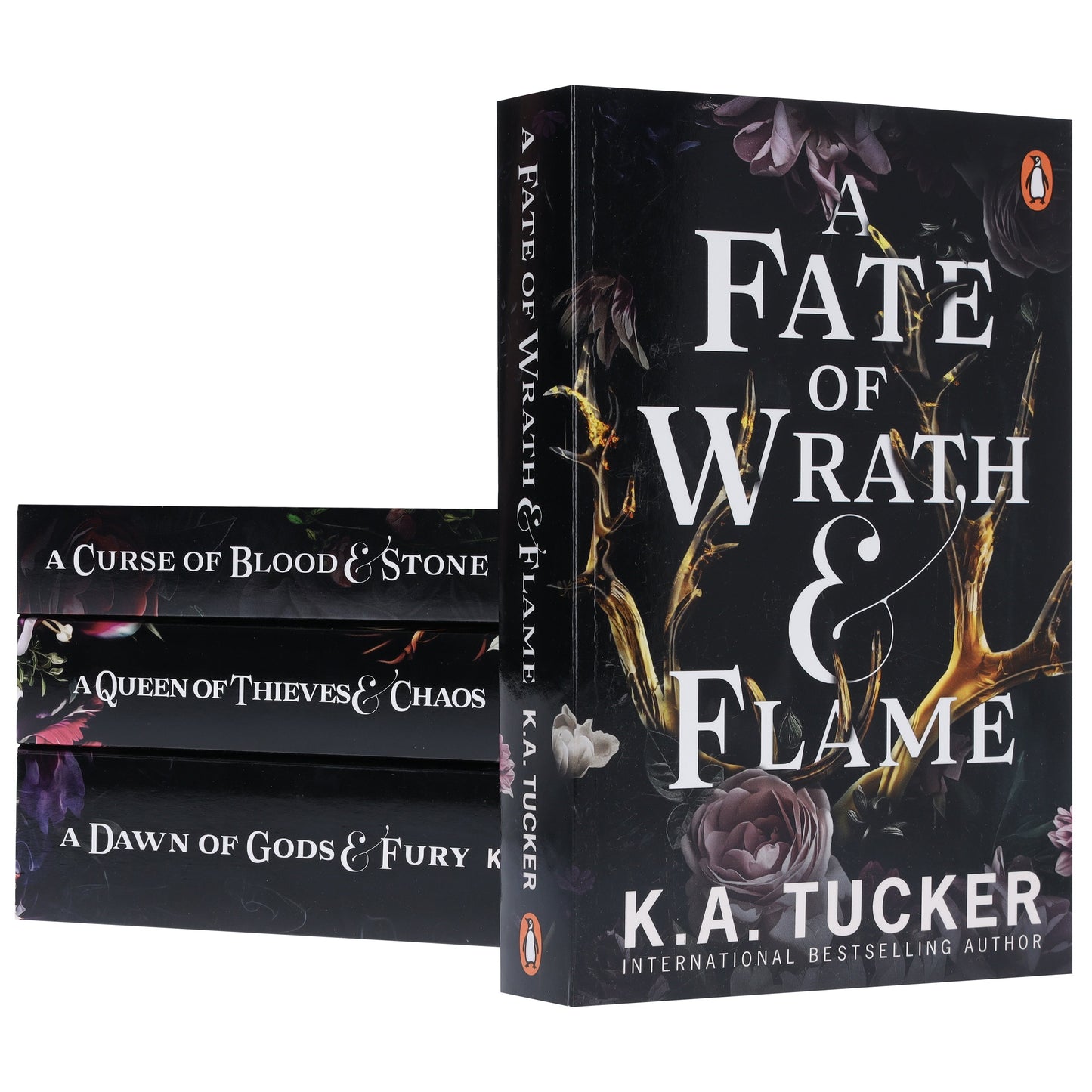 Fate & Flame Series by K.A. Tucker 4 Books Collection Set - Fiction - Paperback