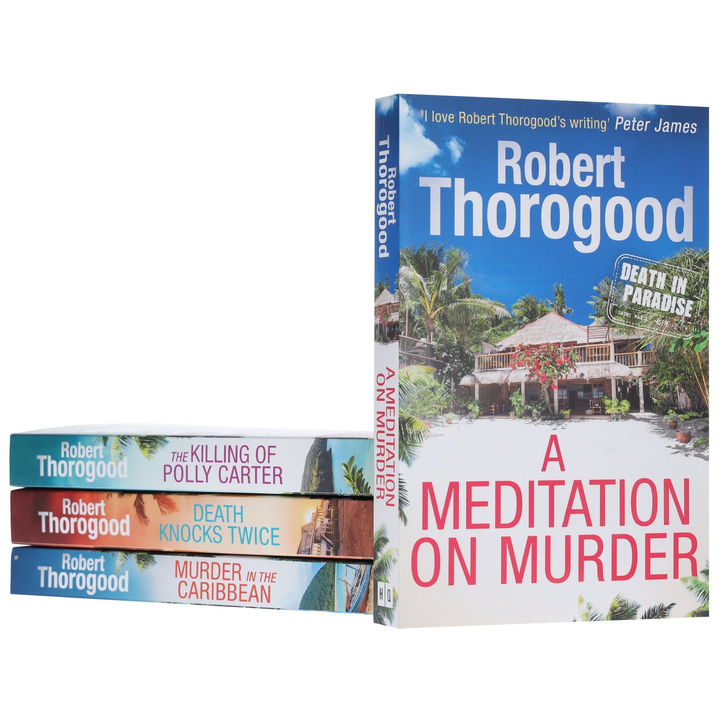 羅伯特·索羅古德 (Robert Thorogood) 著《天堂島之死》4 冊套裝 - 小說 - 平裝本