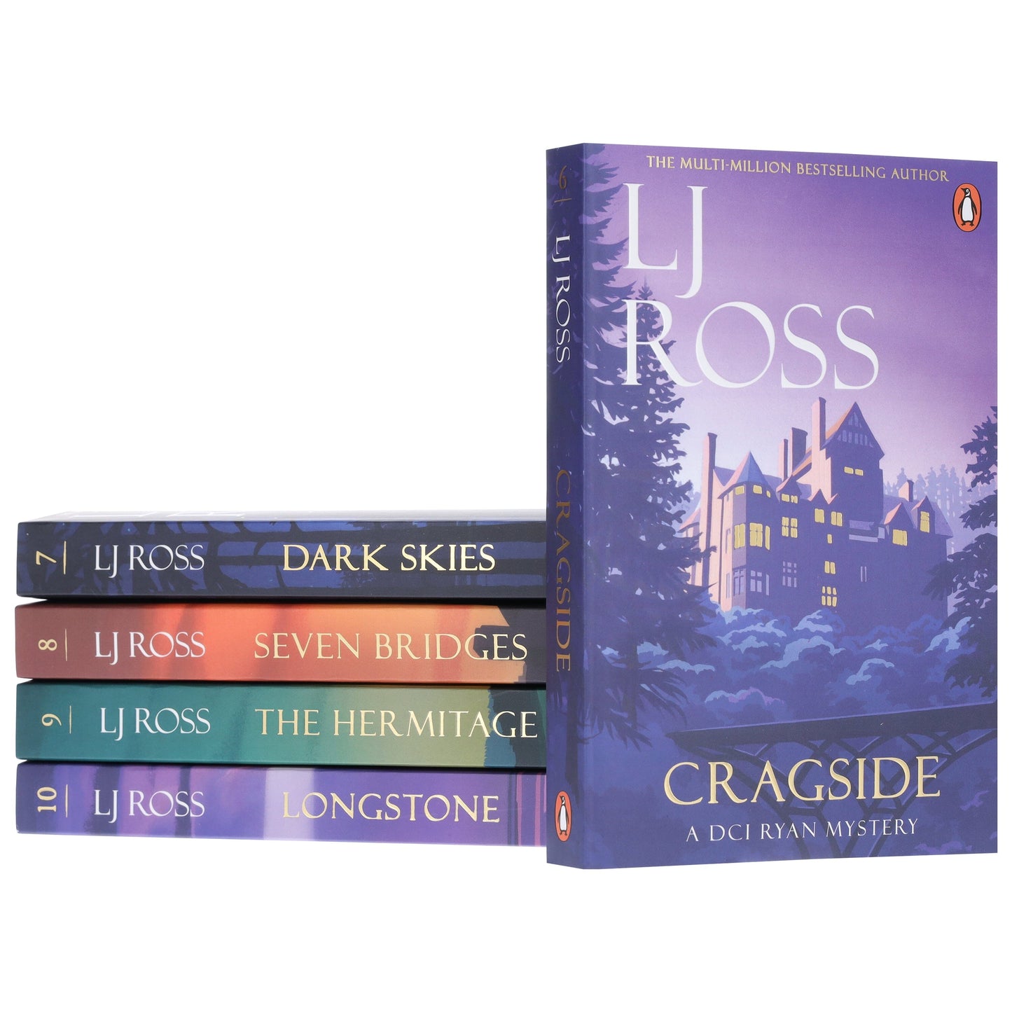 The DCI Ryan Mysteries (Vol. 6-10) By LJ Ross 5 Books Collection Set - Fiction - Paperback