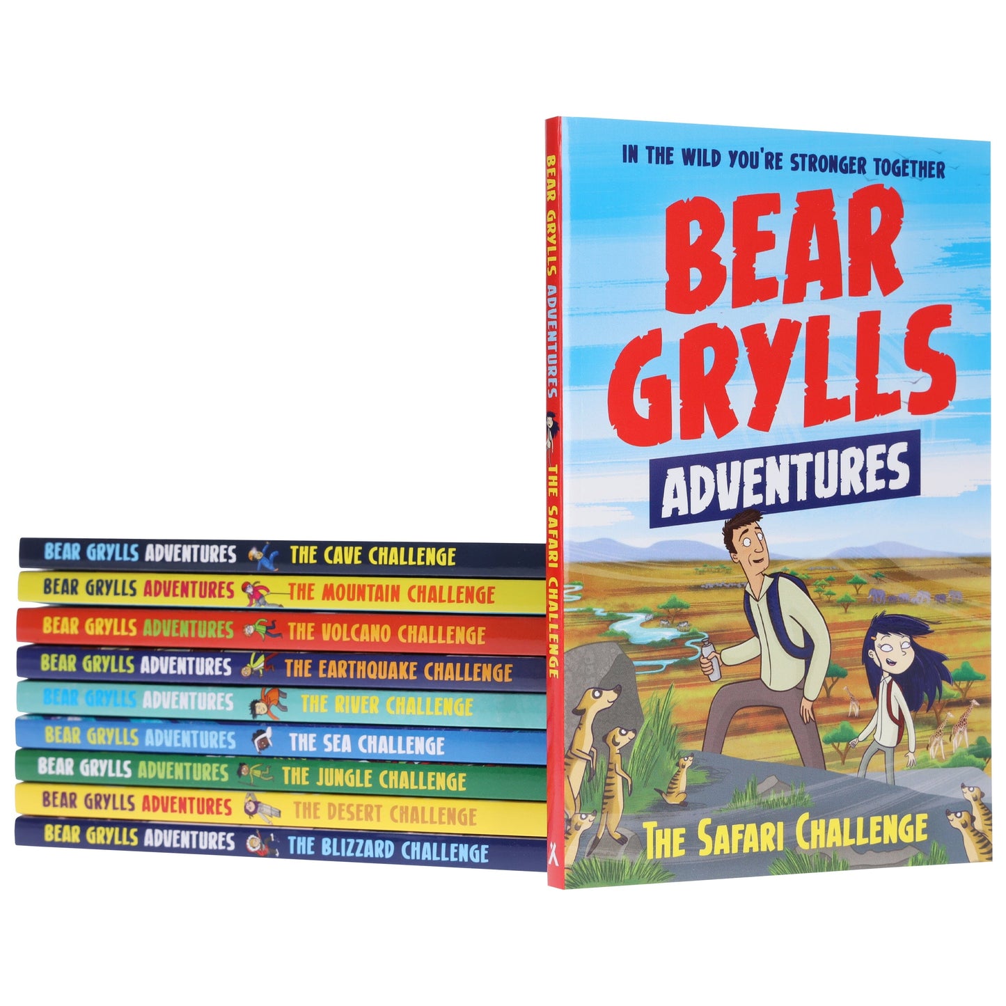 Bear Grylls Adventure Series 10 Books Collection Set - Ages 7-9 - Paperback