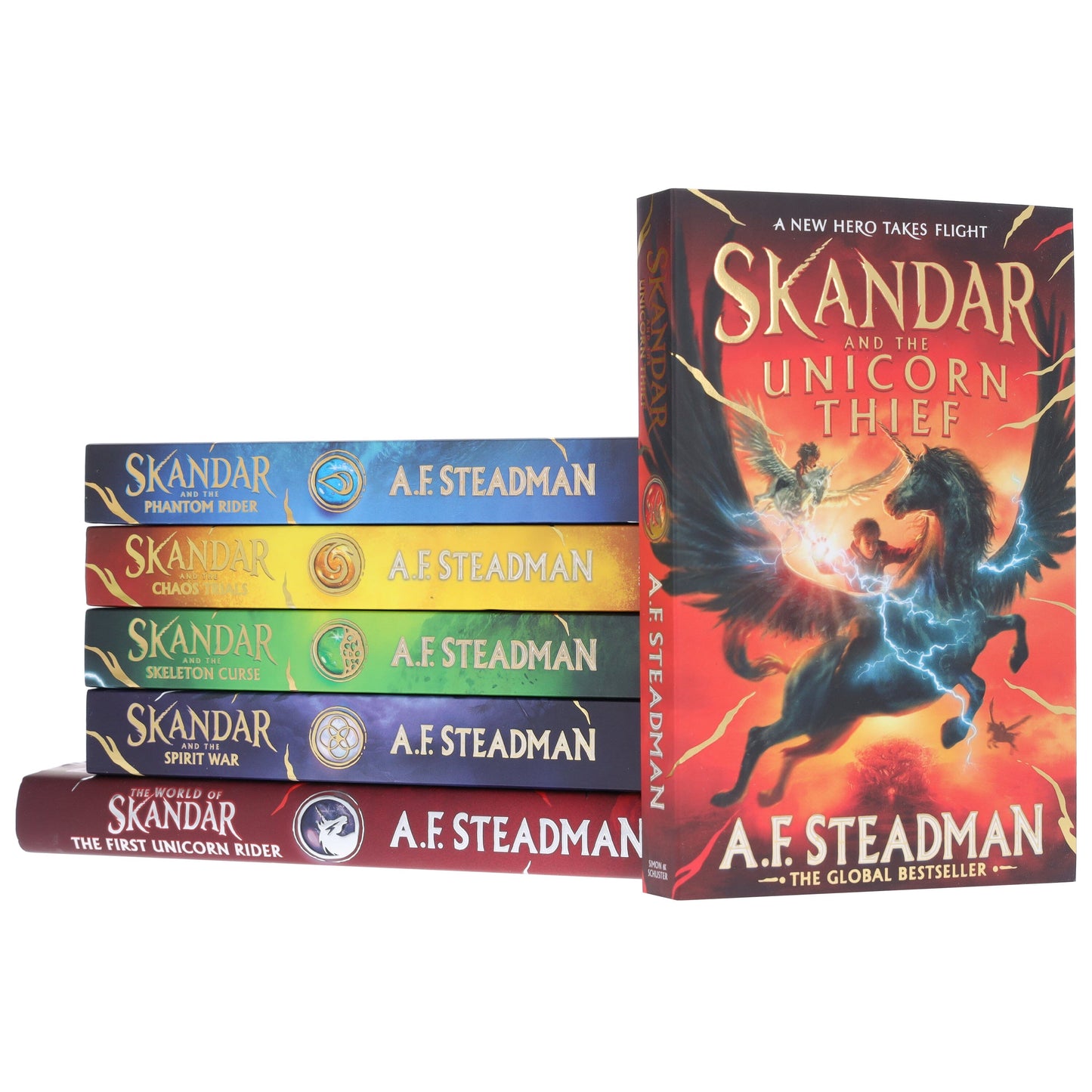Skandar Series By A.F. Steadman 6 Books Collection Set - Ages 9-12 - Paperback/Hardback