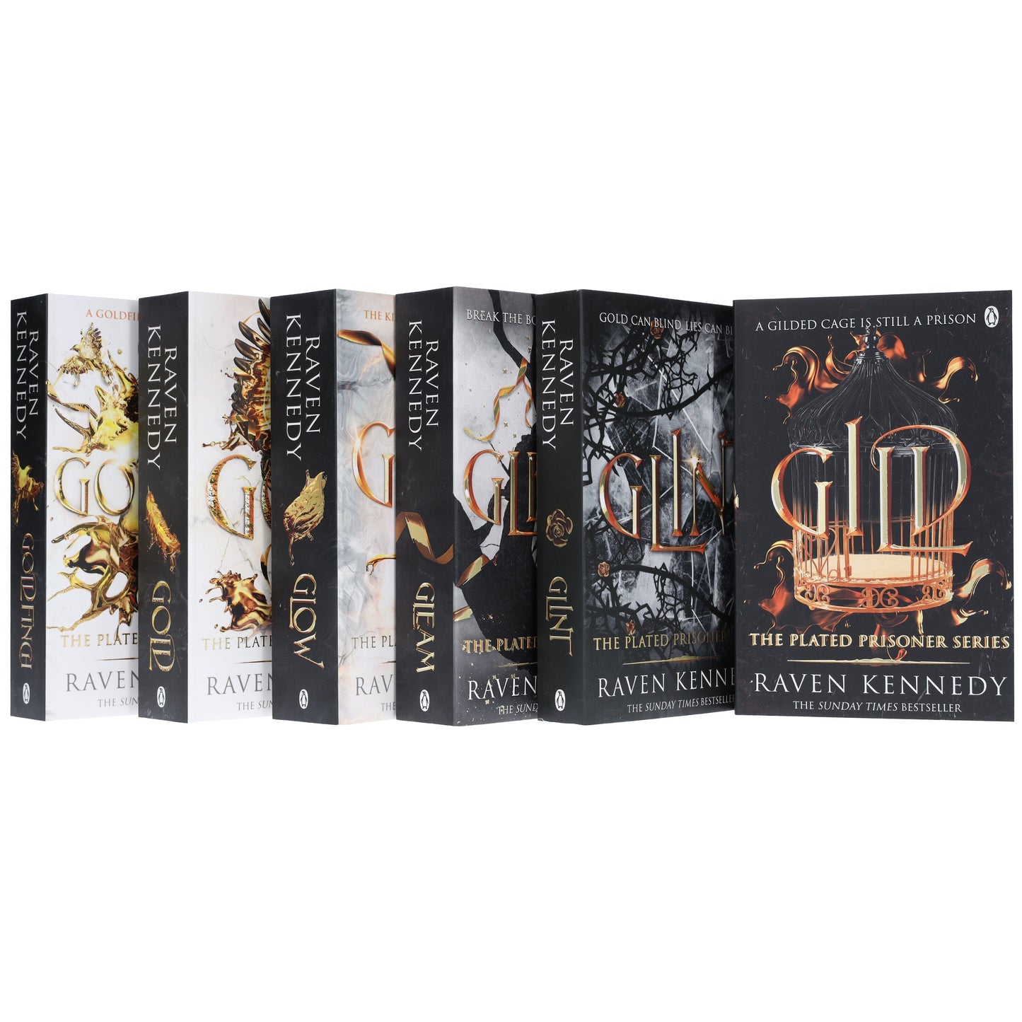 The Plated Prisoner Series By Raven Kennedy: 6 Books Collection Set - Fiction - Paperback