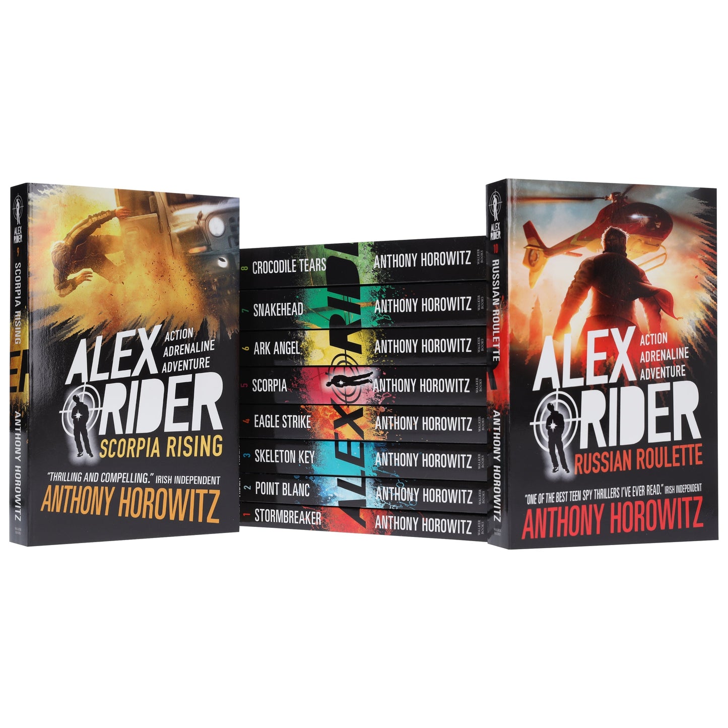 Alex Rider by Anthony Horowitz 10 Books Box Set Collection - Spy Fiction - Paperback