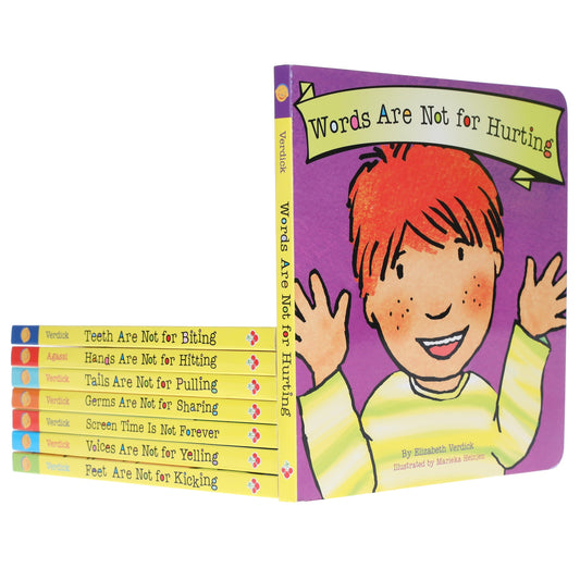 Best Behavior Series by Elizabeth Verdick & Martine Agassi: 8 Books Collection Set - Ages 1-4 - Board Book 0-5 Sweet Cherry Publishing