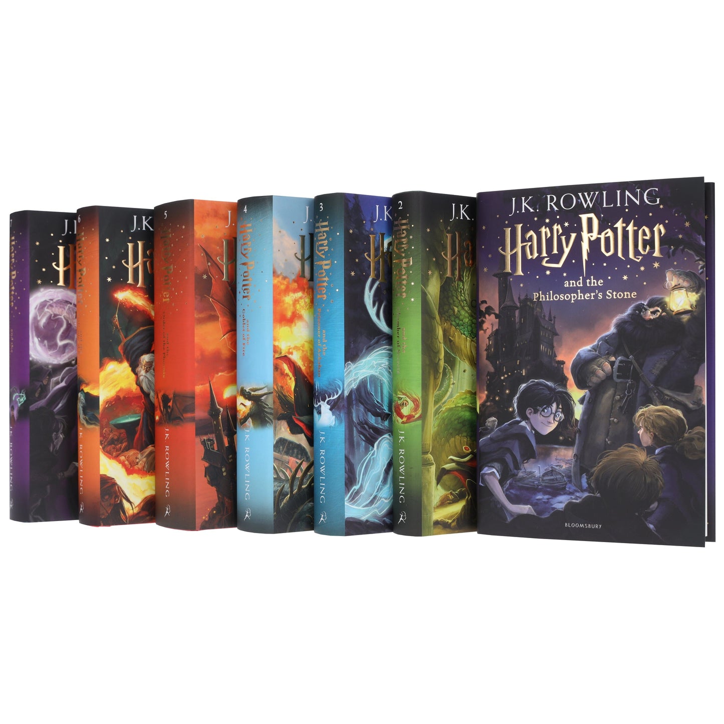 Harry Potter Magical Owl Post Box Set by J.K. Rowling: Complete 7 Books Children’s Collection With Fun Character Stickers! - Ages 9-11 - Hardback
