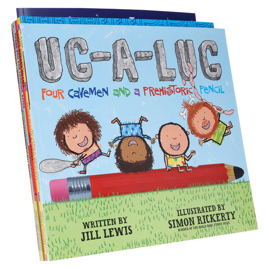Giggles Galore Collection Illustrated 10 Picture Books Set - Ages 3+ - Paperback