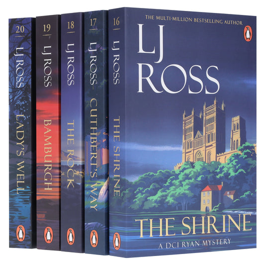 The DCI Ryan Mysteries (Book 16-20) By LJ Ross 5 Books Collection Set - Fiction - Paperback