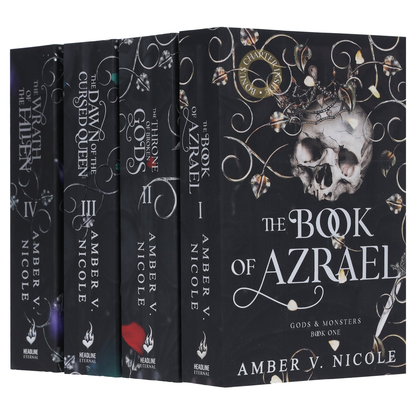Gods & Monsters Series By Amber V. Nicole 4 Books Collection Set - Fiction - Paperback