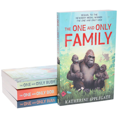 The One and Only Ivan Series by Katherine Applegate: 4 Books Collection Set - Ages 8+ - Paperback 7-9 HarperCollins Publisher