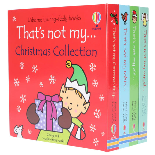 That's not my... Christmas Collection by Fiona Watt 4 Books Box Set - Ages 0-5 - Board Book 0-5 Usborne Publishing Ltd